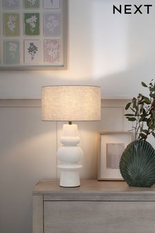 Ivory Hera Totem Table Lamp (M51178) | €131