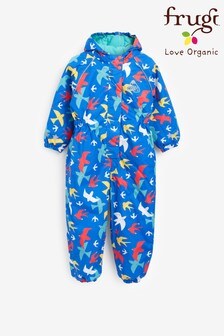 Frugi Blue Recycled Waterproof Swallows All-In-One Snowsuit (M51224) | ₪ 256 - ₪ 279