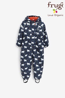 Frugi Recycled Waterproof Polar Bear All-In-One Snowsuit (M51226) | ₪ 256 - ₪ 279