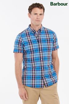 Barbour® Blue Abney Short Sleeve Tailored Shirt (M51458) | 24 €