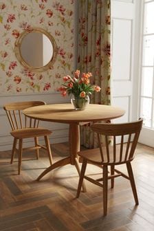 Laura Ashley Oak Brecon Extending Round Dining Table (M51610) | €1,354.50