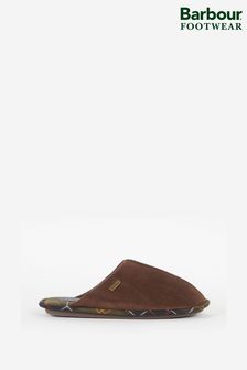Barbour® Foley Brown Suede Mule Slippers (M51791) | 71 €