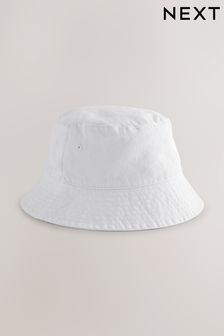 White Bucket Hat (3mths-16yrs) (M51915) | 30 QAR - 49 QAR