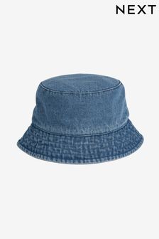 Denim Washed Bucket Hat (1-16yrs) (M51922) | 37 QAR - 52 QAR