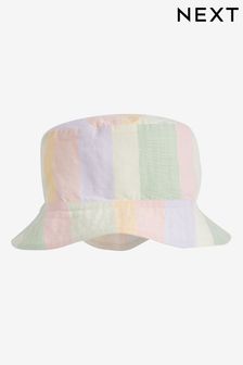 Multi Pastel Stripe Bucket Hat (3mths-10yrs) (M51926) | €10 - €13