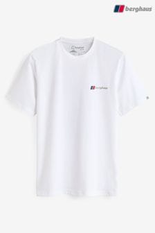 Berghaus Width Mountain Short Sleeve White T-Shirt (M51992) | 191 SAR