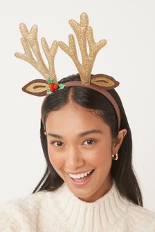 Brown Reindeer Headband (M52362) | €15