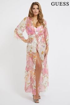 Guess Langer Kimono, Rosa (M52809) | 211 €