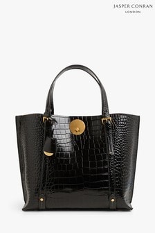 Jasper Conran London Alexis Croc Leather Grab Tote Bag (M53158) | ₪ 1,257