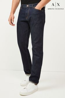 Armani Exchange Denim Rinse Wash Regular Fit Jeans (M54077) | ₪ 489