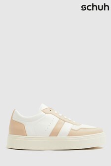 Schuh White Naia Mesh Mix Lace-Up Trainers (M54132) | 43 €