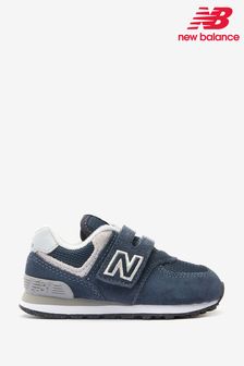New Balance Younger Boys Navy 574 Trainers (M54175) | DKK469