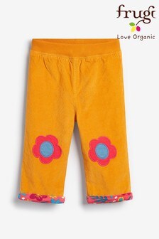 מכנסי קורדרוי דו-צדדי מארוג אורגני של Frugi בורוד (M55104) | ‏149 ₪ - ‏158 ₪