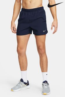 Темно-синий - Nike шорты для бега с подкладкой 5 дюймов Dri-fit Challenger (M55333) | €48