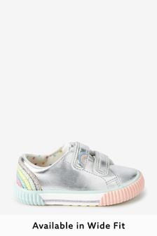 Silver Rainbow Wide Fit (G) Trainers (M55388) | €21.50 - €24