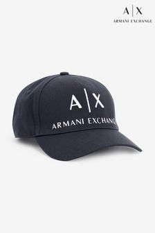 Negru - Șapcă Armani Exchange cu logo pentru bărbați (M55637) | 274 LEI