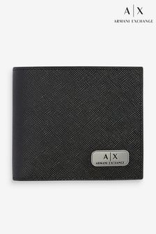 Armani Exchange Black Plack Wallet (M55639) | ₪ 335