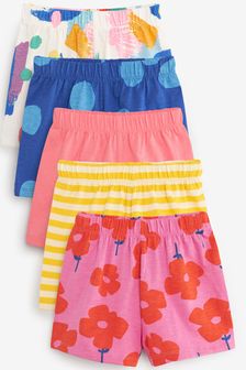 Bright Shapes 5 Pack Jersey Shorts (3mths-7yrs) (M56344) | ₪ 65 - ₪ 80