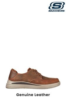 Skechers Brown Proven Valargo Mens Shoes (M56459) | €81