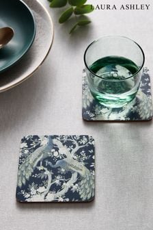 Laura Ashley Set of 4 Blue Belvedere Coasters (M56472) | CHF 15