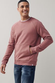 Pink Pocket Crew Sweatshirt (M57890) | 32 €
