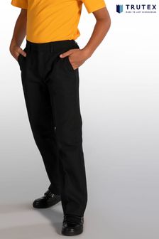 Trutex Junior Boys Black Classic Fit School Trousers (M58294) | 647 UAH