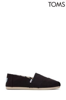Чорний - Toms Vegan Alpargata перероблене бавовняне полотняне взуття (M59283) | 2 043 ₴
