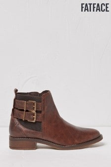 FatFace Womens Brown Dalby Ankle Boots (M62012) | $110