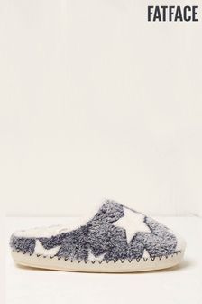 FatFace Blue Star Slippers