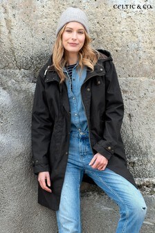 Celtic & Co. Blue Easy Care Wax Cotton Parka (M62144) | 329 €