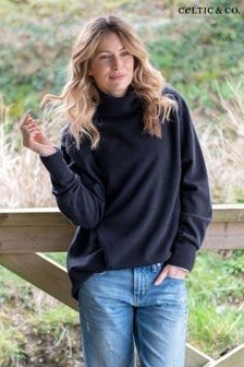 Moder ženski ohlapen pulover s puli ovratnikom Celtic & Co. Geelong (M62152) | €128