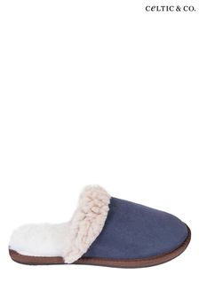 Celtic & Co. 女士藍色反摺穆勒鞋 (M62160) | NT$3,690
