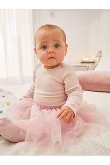 Pink Baby Bodysuit and Tutu Leggings Set (M62213) | €22 - €25