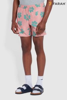 Farah Colbert Blue Lemon Print Swim Shorts (M62291) | 47 €