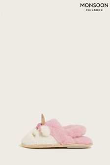 Monsoon 粉色獨角獸露跟拖鞋 (M62380) | HK$185