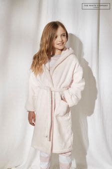 Розовый - Хлопковый халат The White Company (M62920) | €45