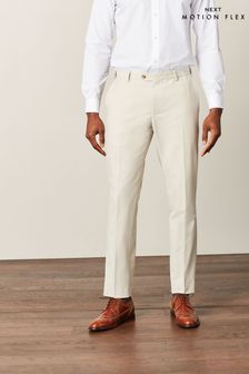 Ecru White Motion Flex Stretch Suit Trousers (M62929) | €24