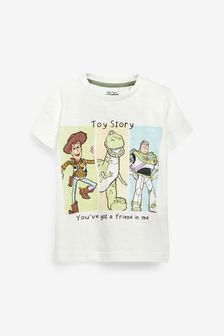 White Colourblock Toy Story Short Sleeve T-Shirt (3mths-8yrs) (M63419) | €10 - €13