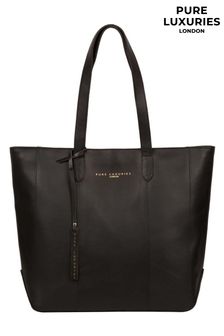 Pure Luxuries London Amberley Leather Tote Bag (M63522) | $97