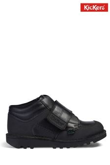 Zapatos infantiles en color negro Kick Mid Scuff de Kickers (M63941) | 92 €