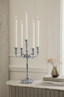 Silver Metal Candle Holder (M64376) | €80