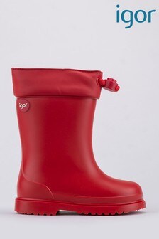 Igor Red Chufo Cuello Rain Boots (M64418) | ₪ 112