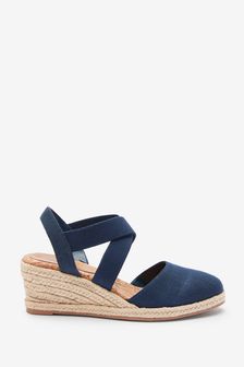 Next shop navy wedges