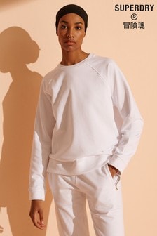 Superdry White Cult Studios Limited Edition Organic Cotton Sweatshirt (M64764) | 42 €