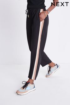 Black Side Stripe Track Trousers (M65518) | €34
