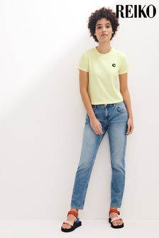 Reiko Nina Boyfriend-Jeans aus Denim, Blau (M65771) | 99 €