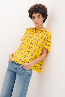 Lisou X Label 黃色保齡球襯衫 (M65824) | NT$3,680