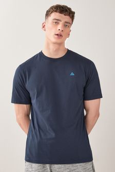 Marineblau - Next Active Gym Sport-T-Shirt (M66396) | 17 €