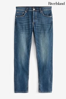 River Island Blue Skinny Fit Jeans (M66545) | Kč1,190