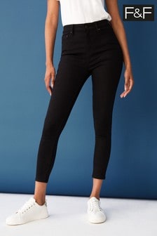 F&f Black Contour Jeans (M66579) | 104 zł